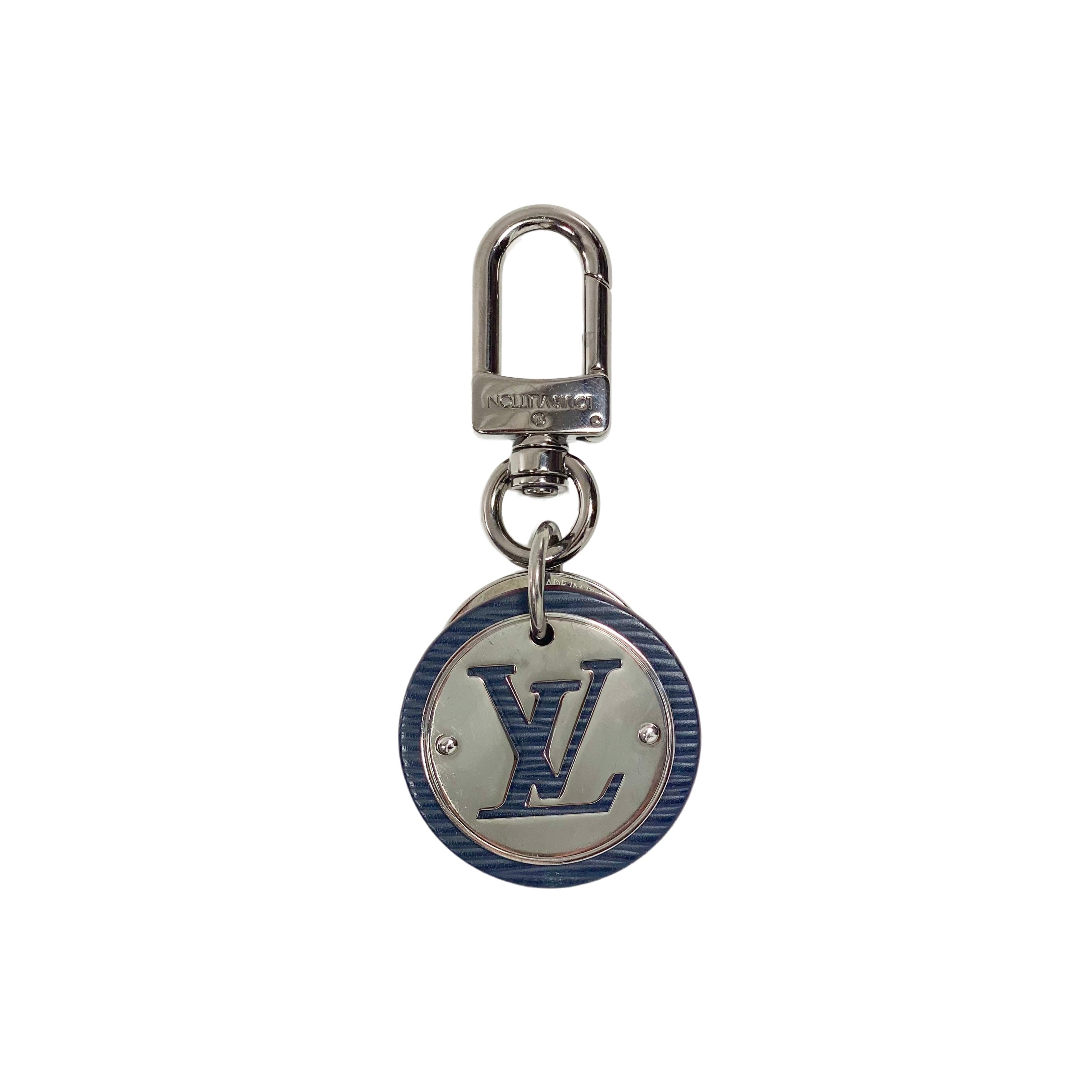 Louis Vuitton Silver Monogram Keychain