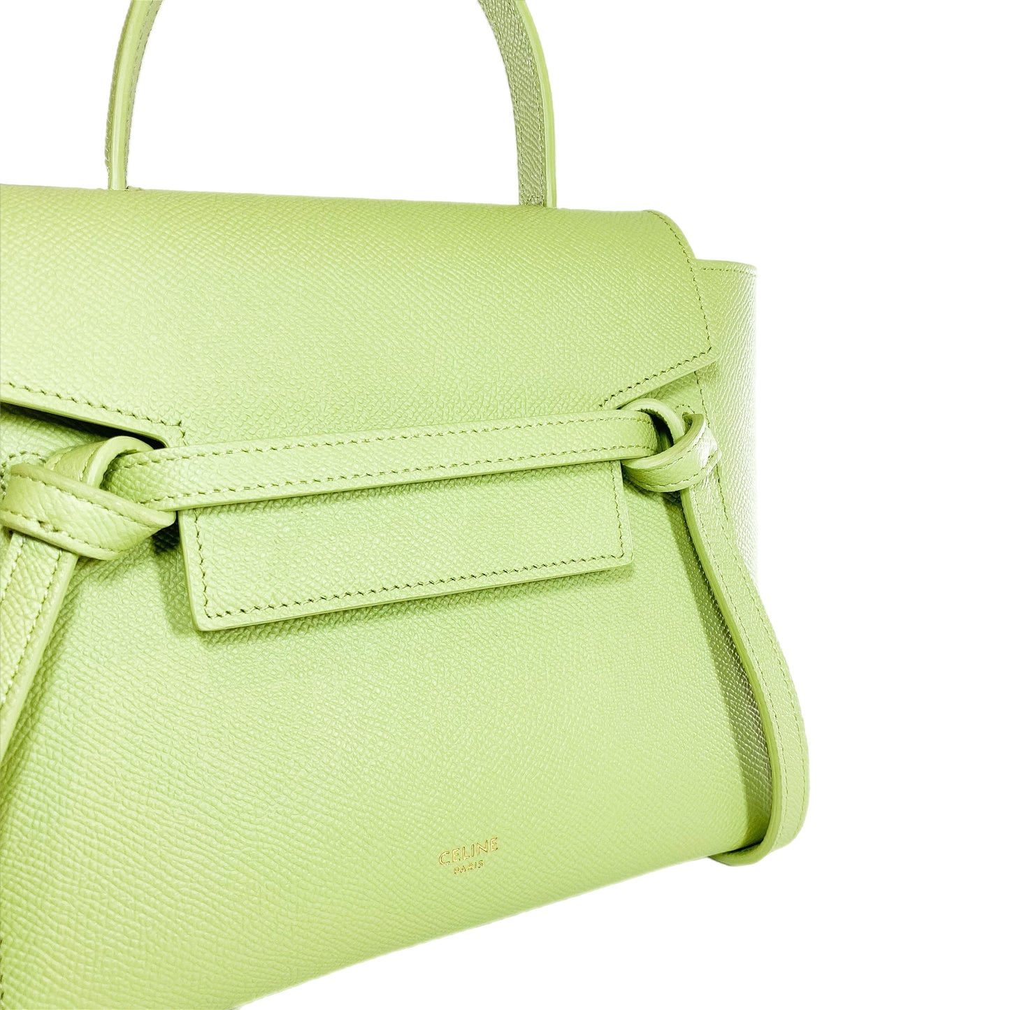 Celine Light Green Nano Belt Bag