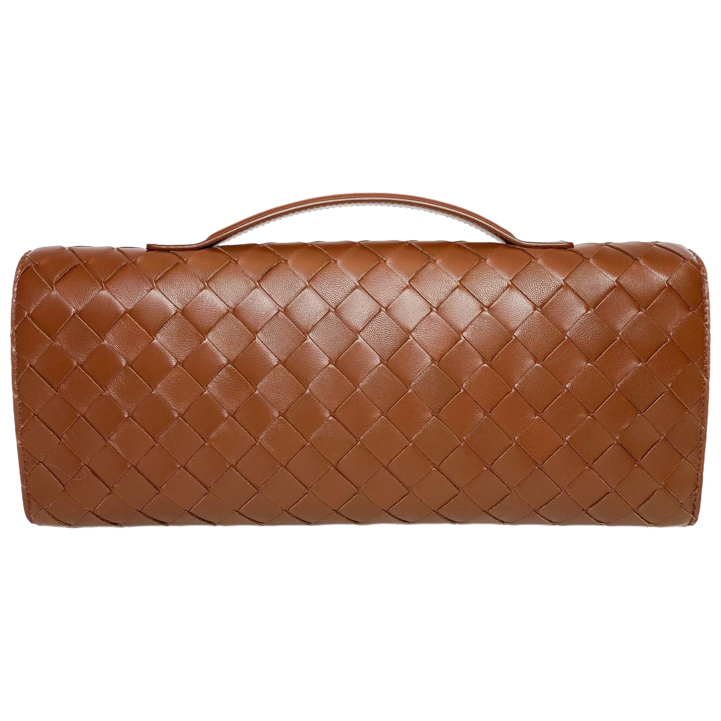Bottega Veneta Sapele Andiamo Clutch