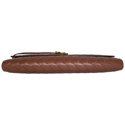 Bottega Veneta Sapele Andiamo Clutch
