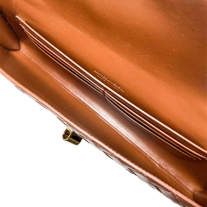 Bottega Veneta Sapele Andiamo Clutch