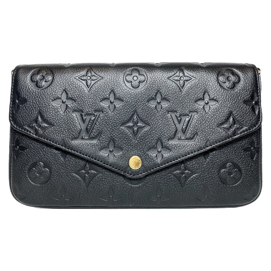Louis Vuitton Black Empriente Monogram Felicie Pochette