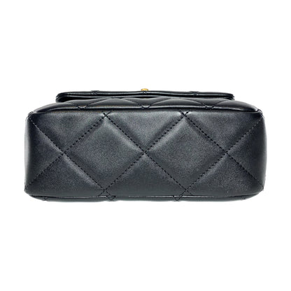 Chanel Black Mini Charms Flap Bag