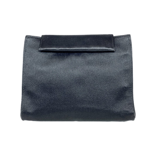 Prada Black Satin Small Clutch