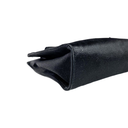 Prada Black Satin Small Clutch