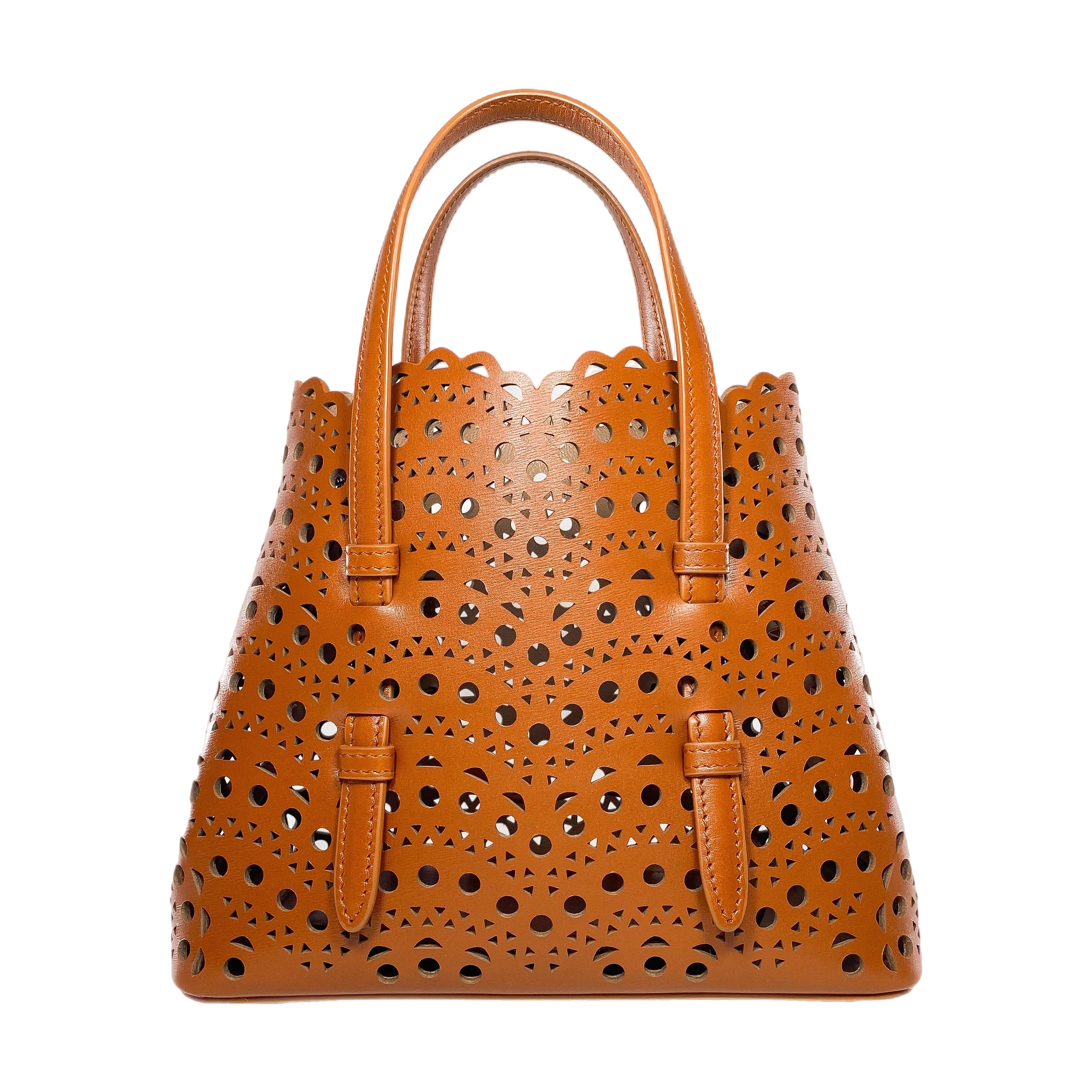 Alaia Cognac Mina Mini 20 – Consign of the Times ™