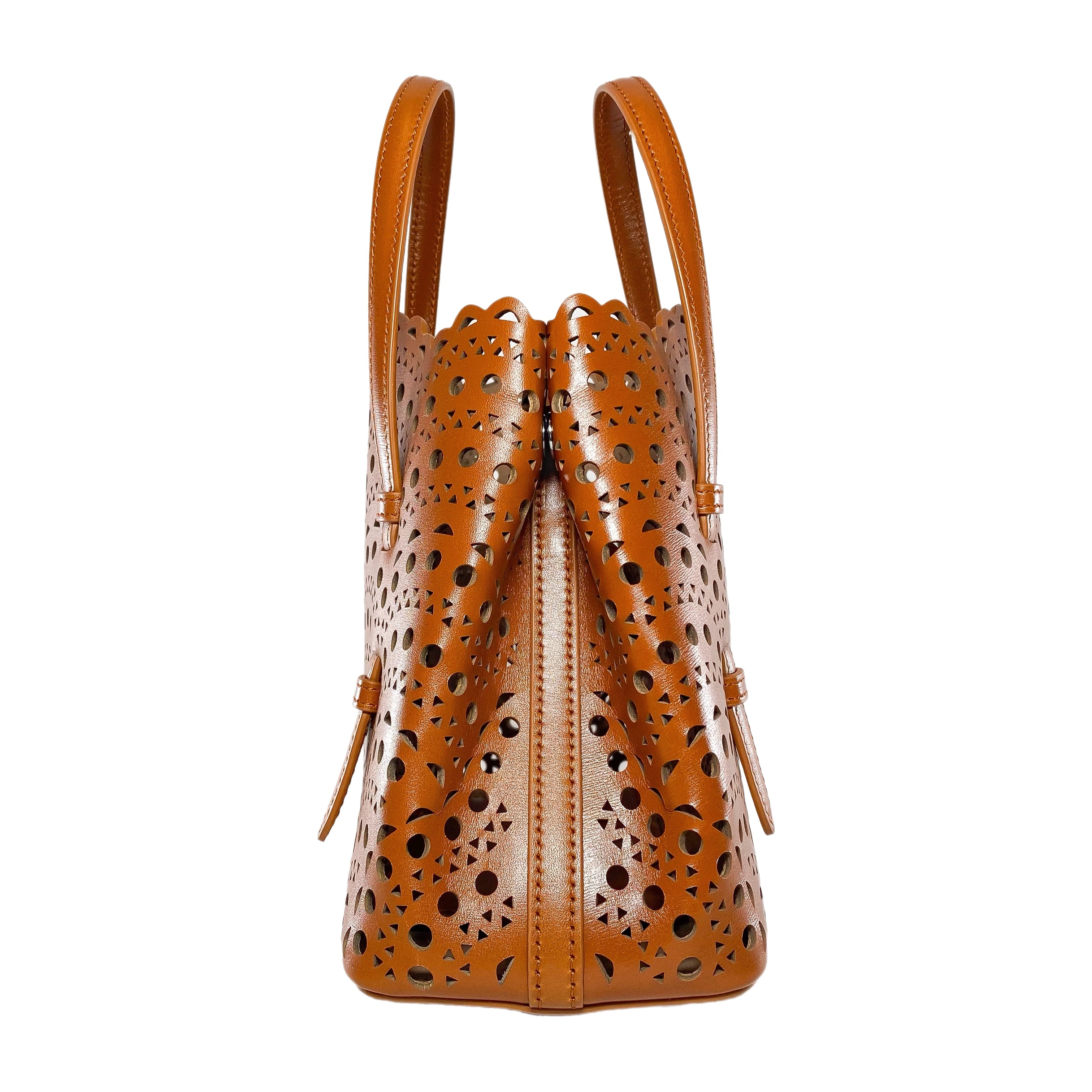 Alaia Cognac Mina Mini 20