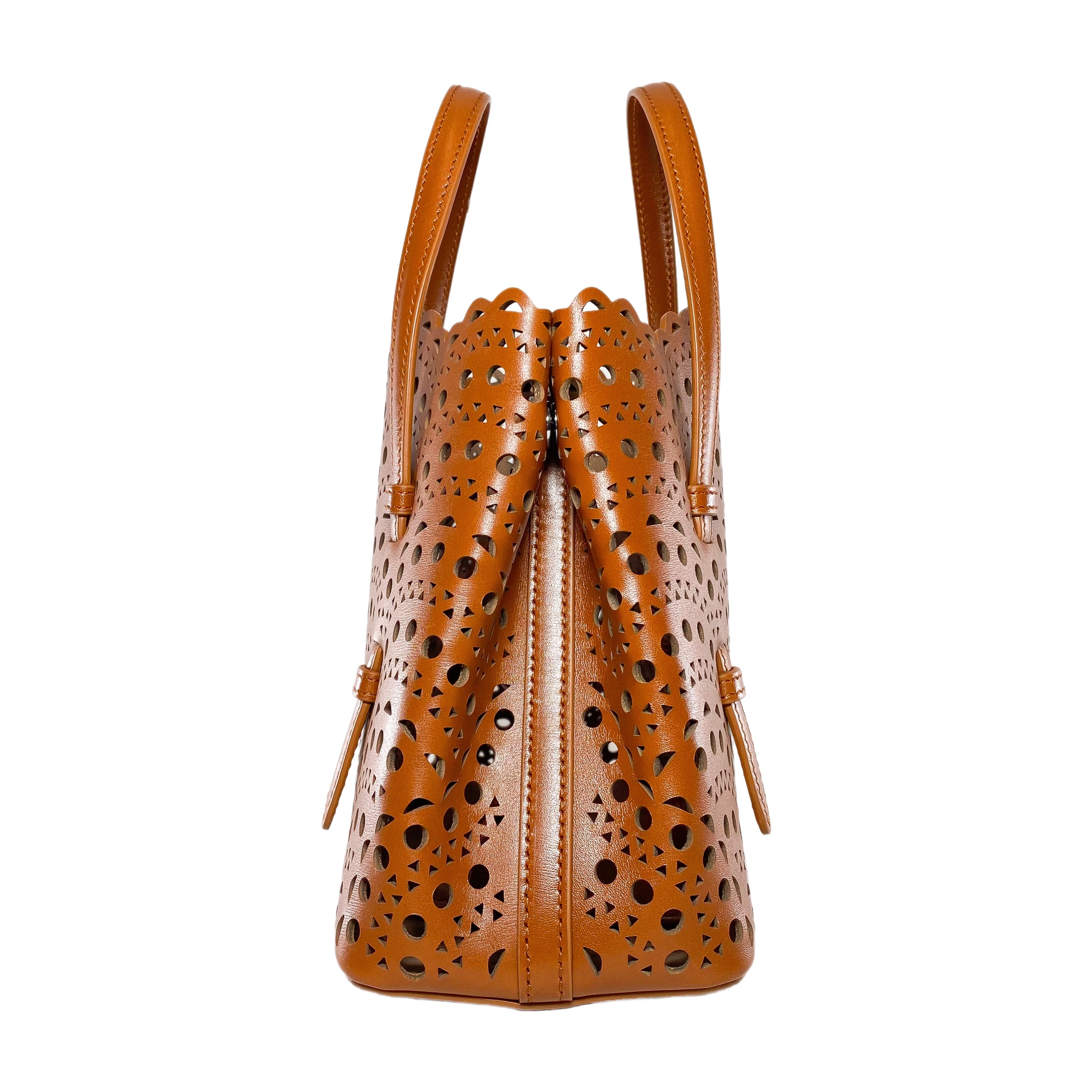 Alaia Cognac Mina Mini 20