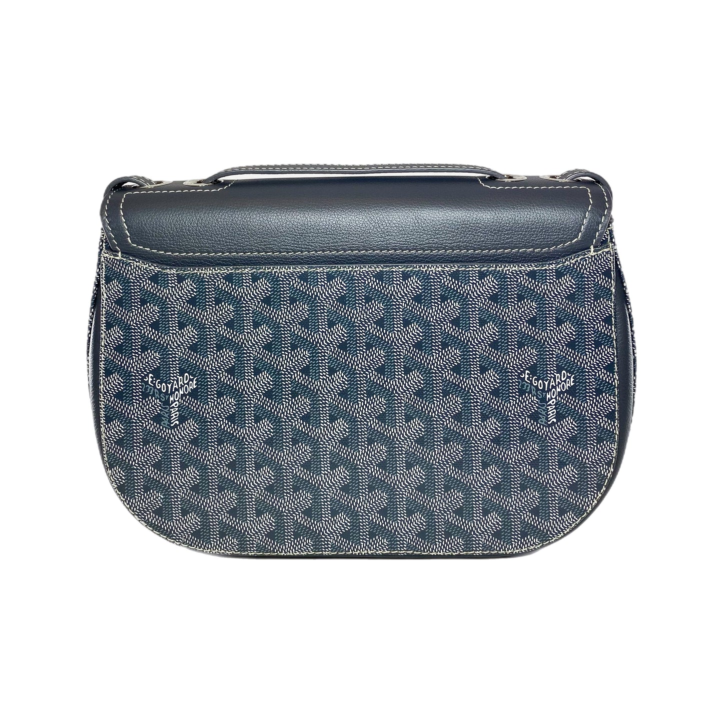 Goyard Grey 233 PM Shoulder Bag