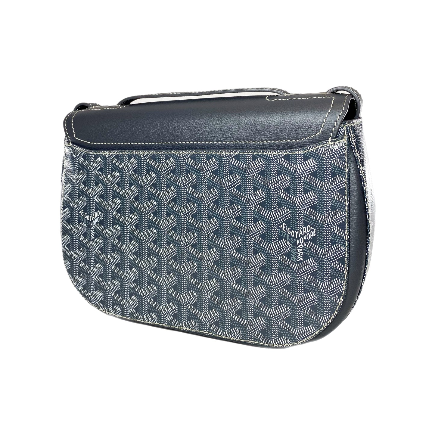 Goyard Grey 233 PM Shoulder Bag