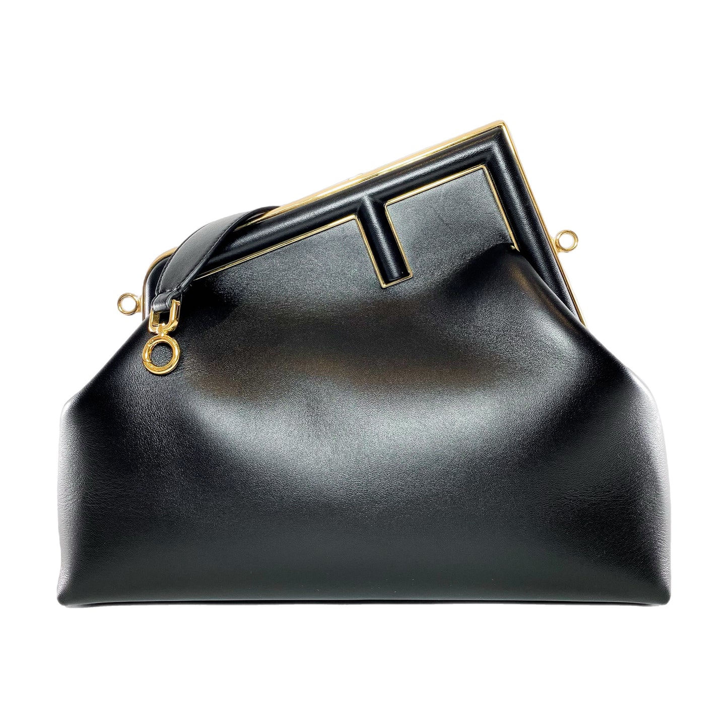 Fendi Black First Midi Bag