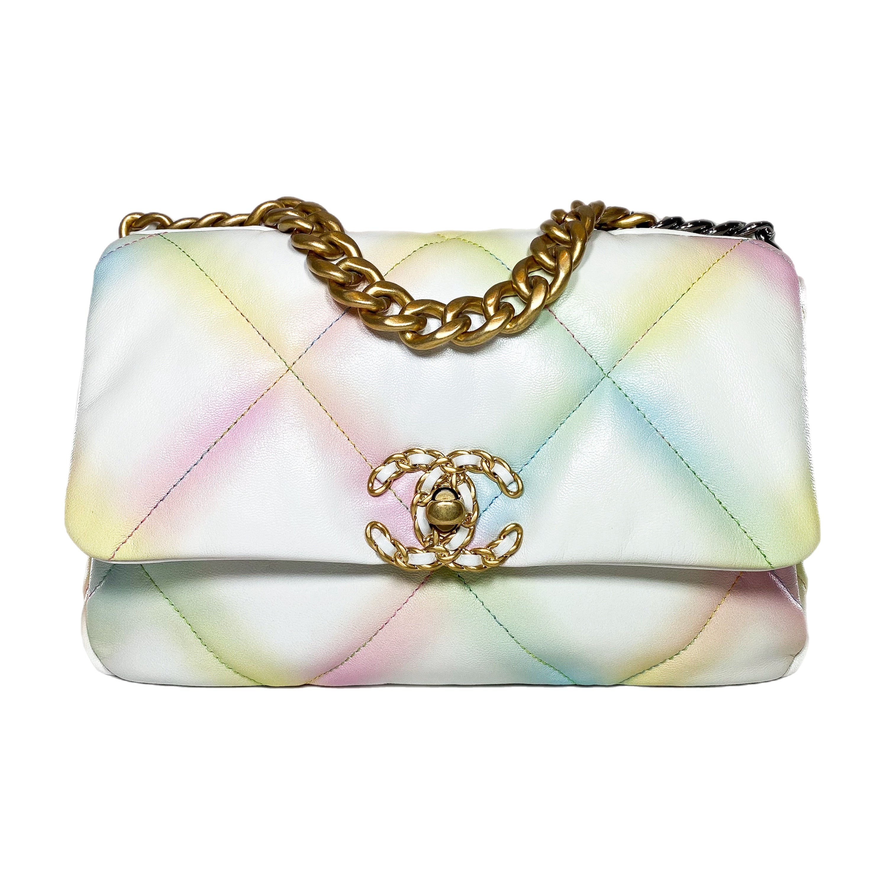 Chanel 19 Rainbow Medium Flap Bag