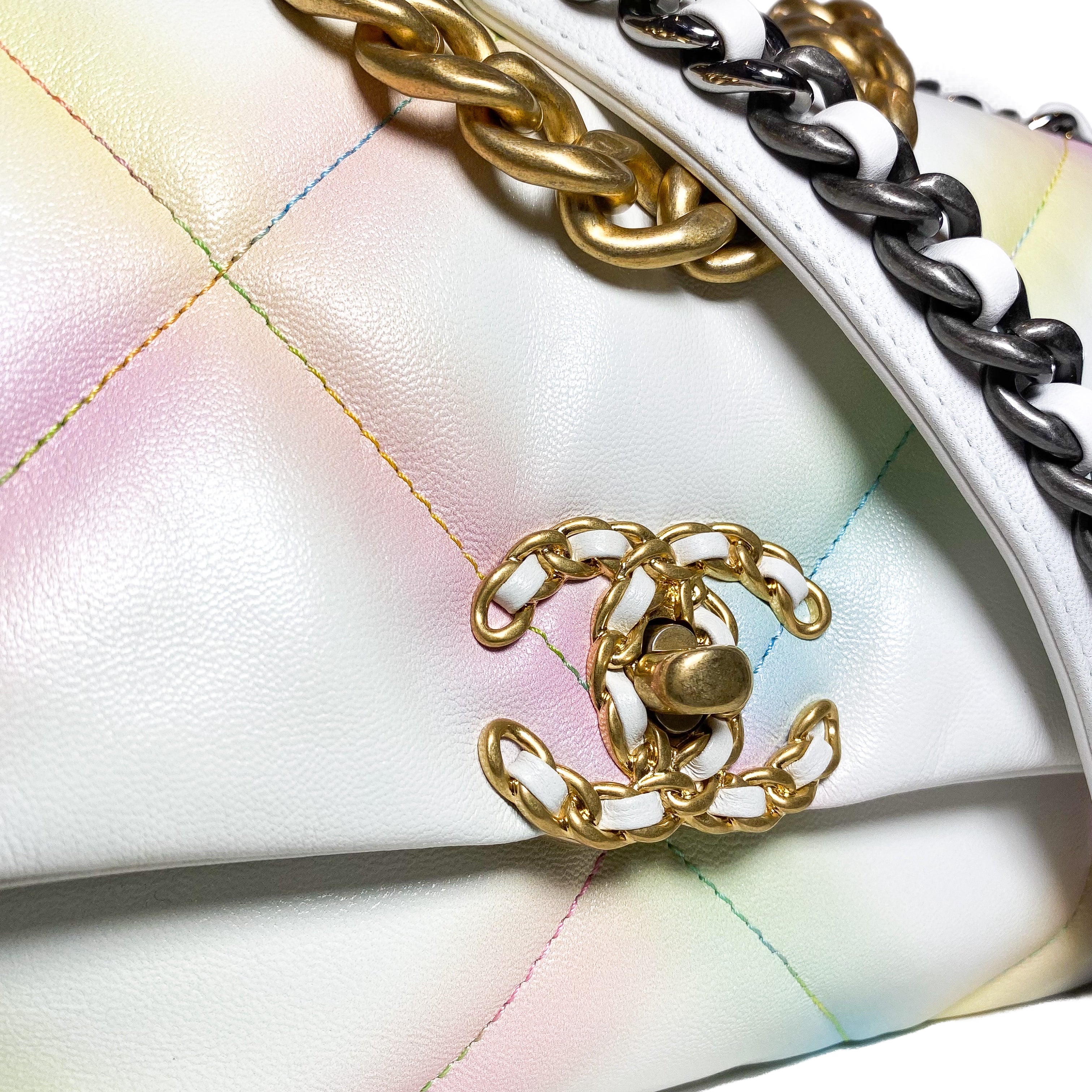 Chanel 19 Rainbow Medium Flap Bag