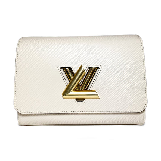 Louis Vuitton Quartz White Epi Twist Shoulder Bag