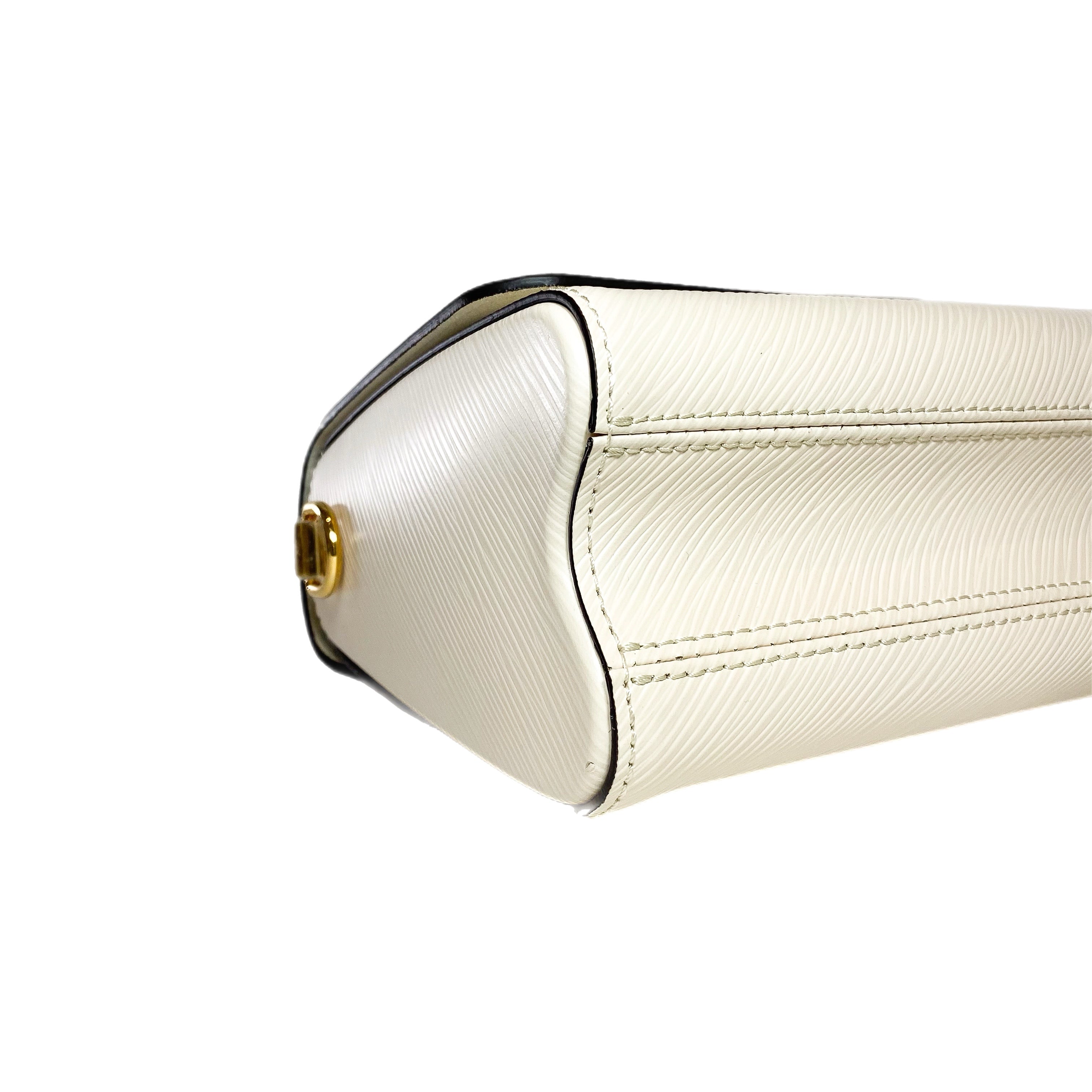 Louis Vuitton Quartz White Epi Twist Shoulder Bag – Consign of the