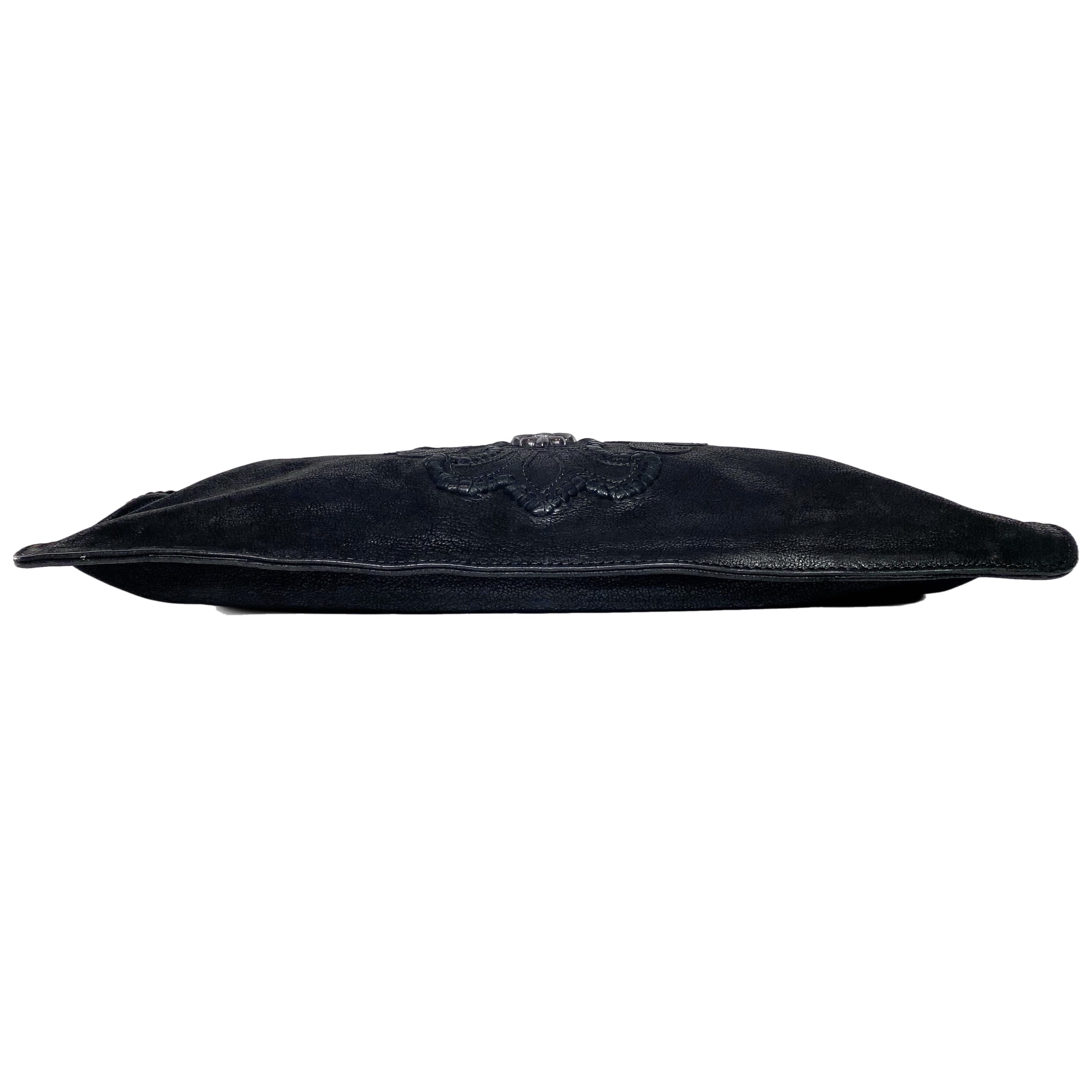 Chrome Hearts Black Large Zip Pouch – Consign of the Times ™