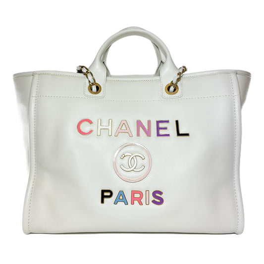 Chanel White Large Deauville
