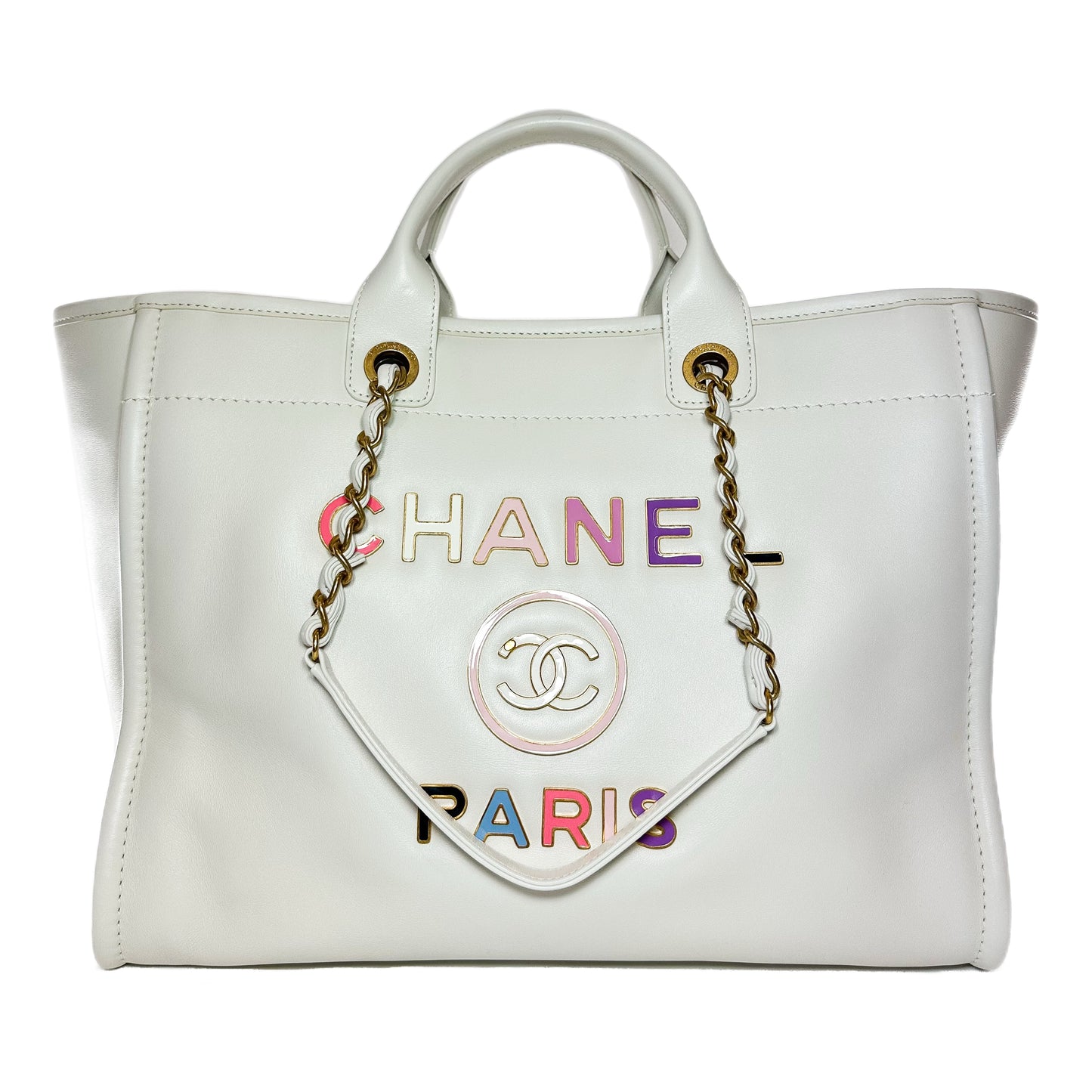 Chanel White Large Deauville