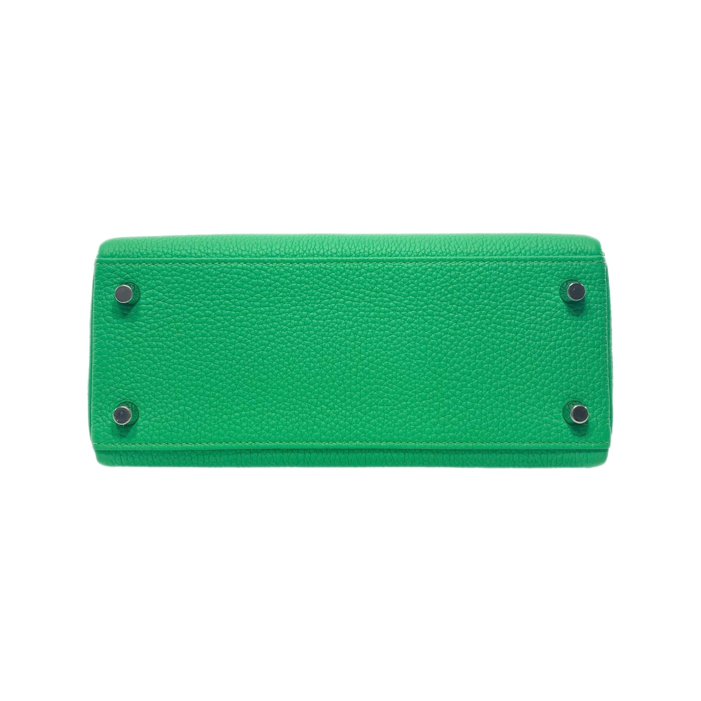 Hermes Kelly 25 Vert Comics Togo Palladium Hardware