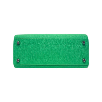 Hermes Kelly 25 Vert Comics Togo Palladium Hardware