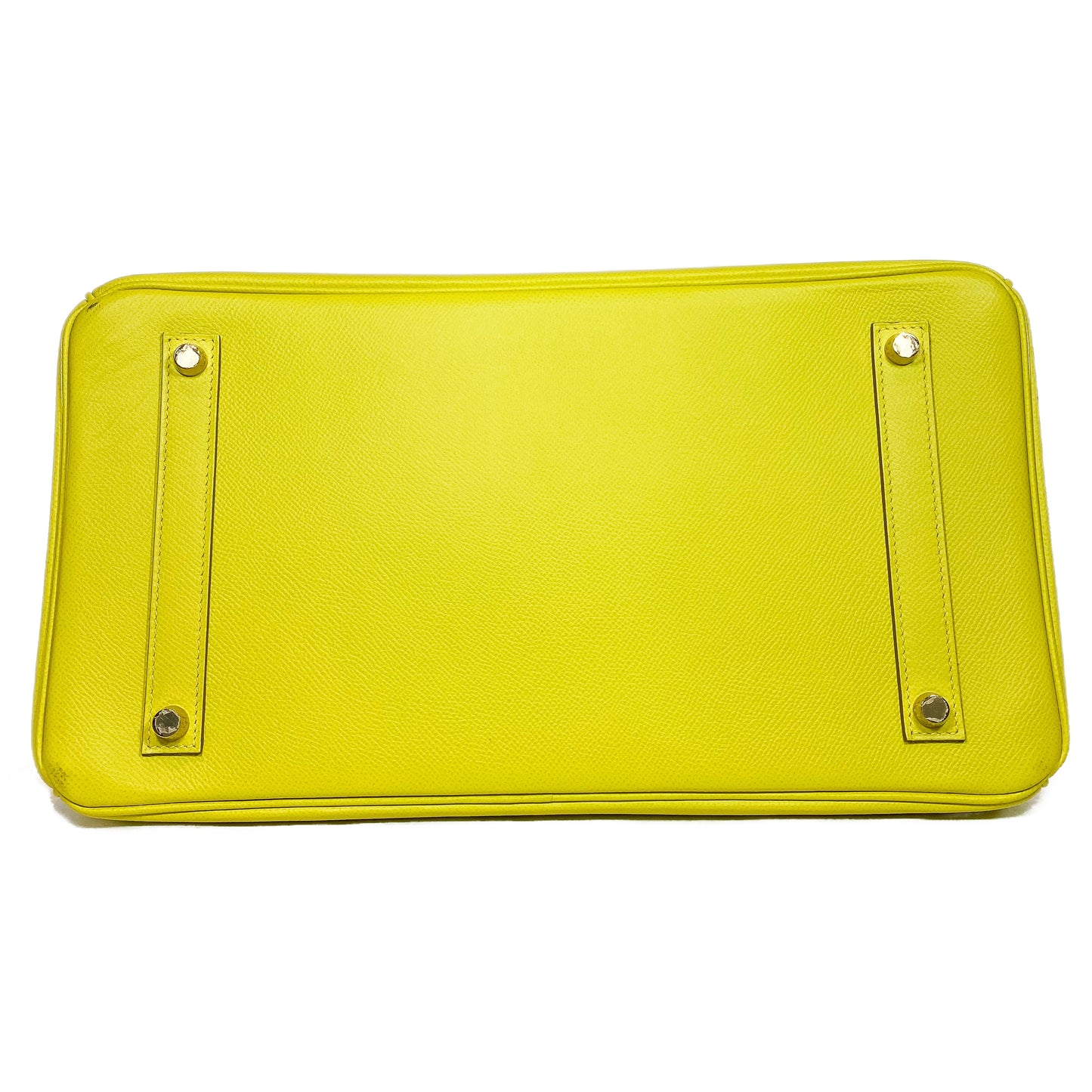 Hermes Birkin 35 Lime Epsom Gold Hardware