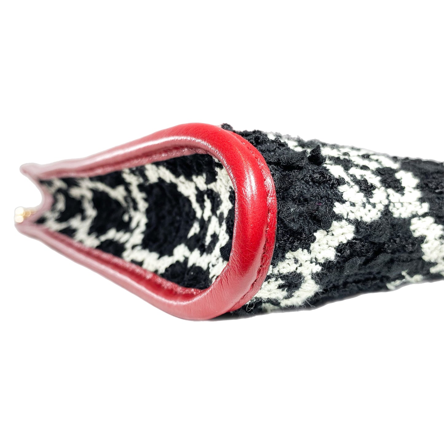 Gucci Black Romantic Cherry GG Monogram Rajah Chain Tote