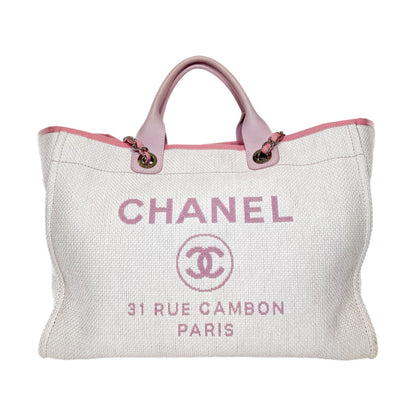 Chanel Light Pink Medium Deauville