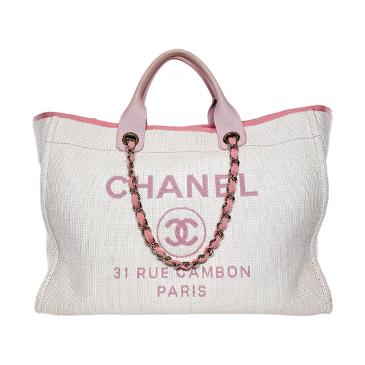 Chanel Light Pink Medium Deauville