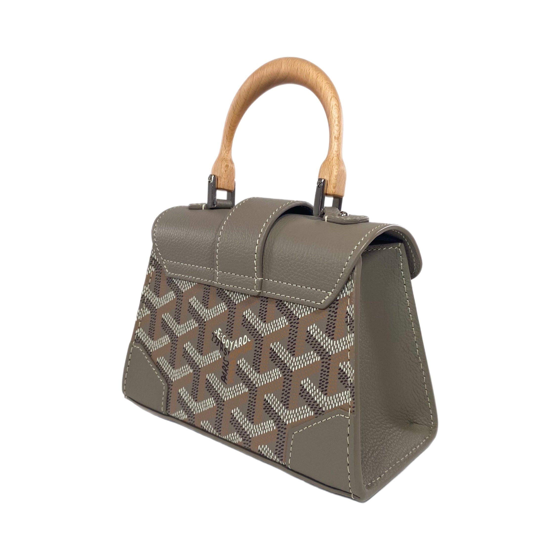 Goyard Gray Nano Saigon Structure Bag – Consign of the Times ™