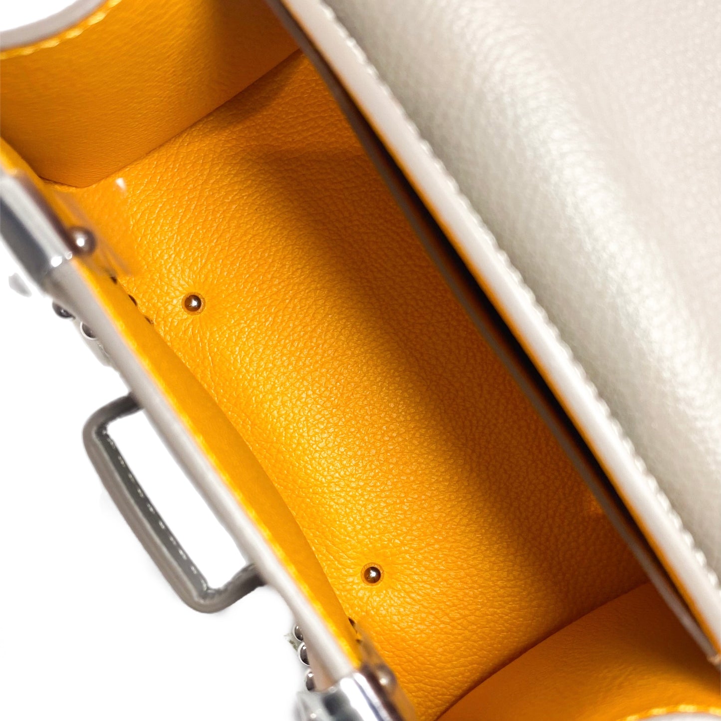 Goyard Gray Nano Saigon Structure Bag