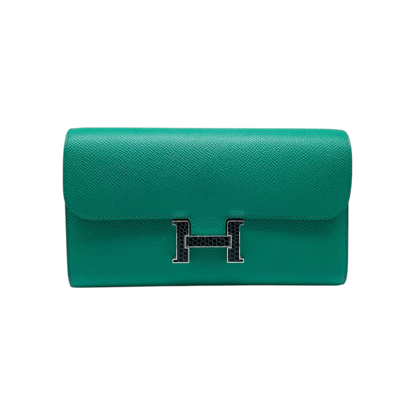 Hermes Constance To Go Vert Jade Epsom Vert Cypress Lizard Palladium Hardware