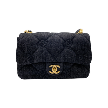 Chanel Black Denim Funky Town