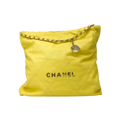 Chanel Yellow Large 22