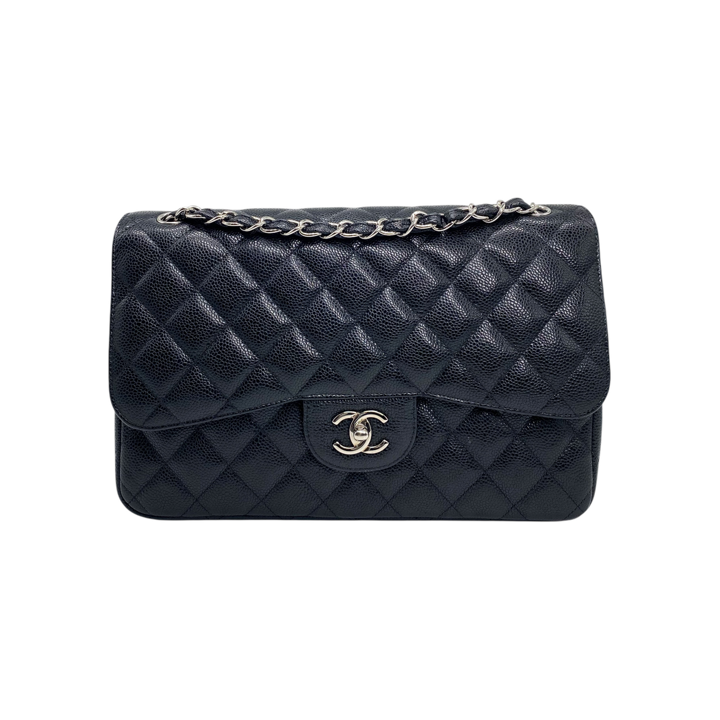 Chanel Black Jumbo Caviar