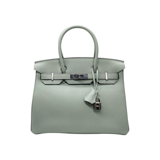 Hermes Birkin 30 Gris Neve Togo Palladium Hardware