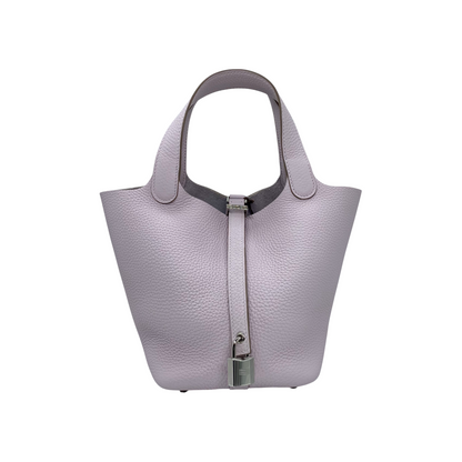 Hermes Picotin 18 Mauve Pale Palladium Hardware