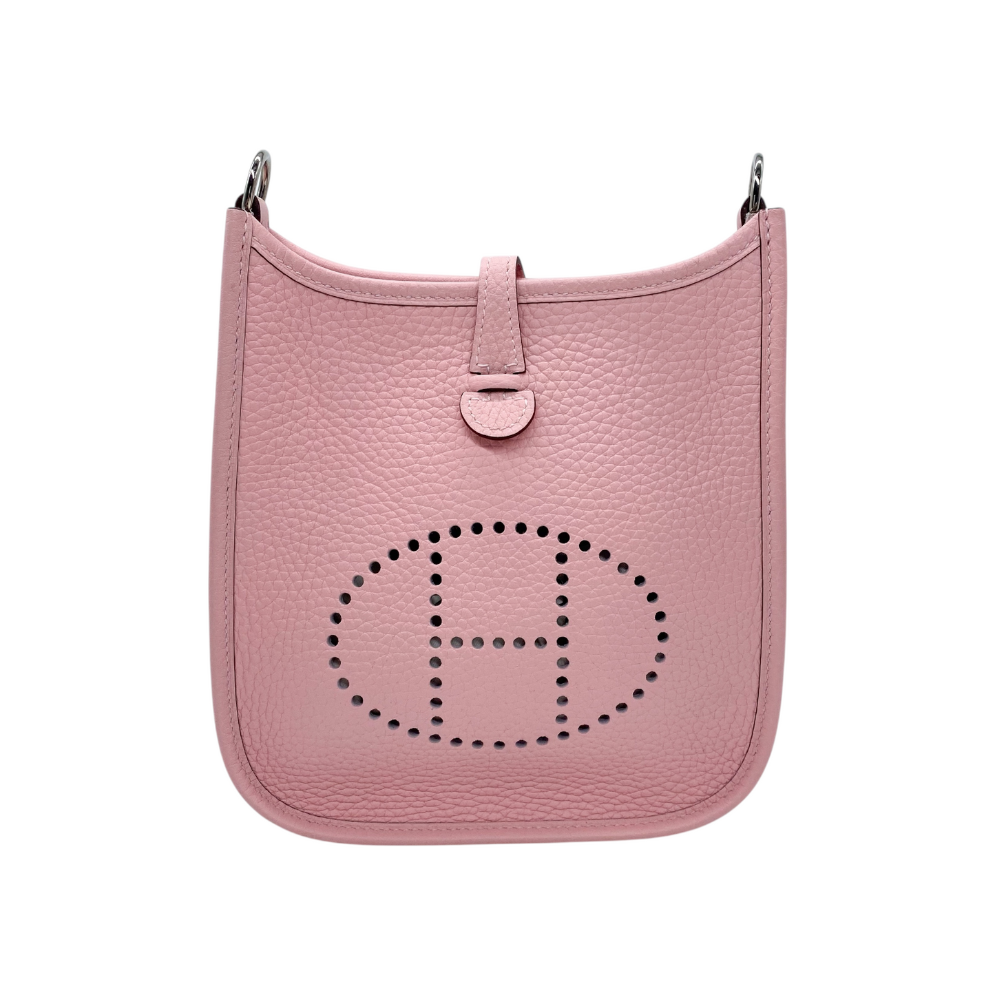 Hermes Evelyne TPM Rose Sakura Clemence Palladium Hardware