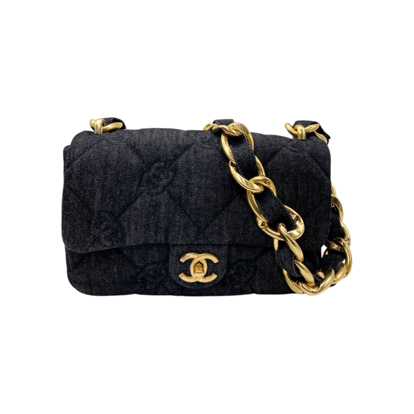 Chanel Black Denim Funky Town