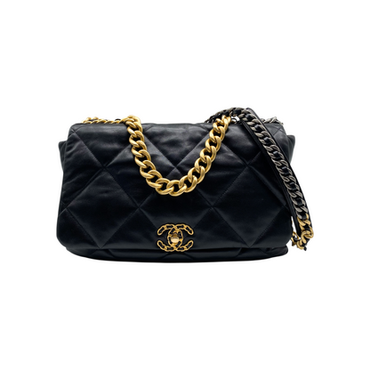 Chanel 19 Maxi Black