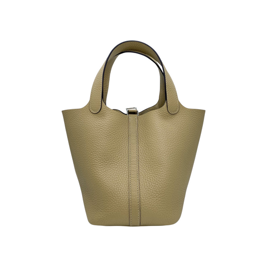 Hermes Picotin 18 Trench Palladium Hardware