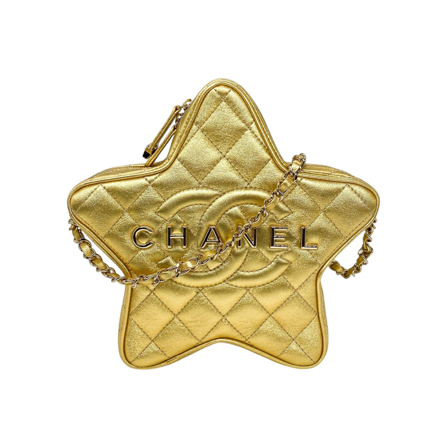 Chanel Gold Walk of Fame Star Bag