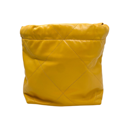 Chanel Yellow Mini 22