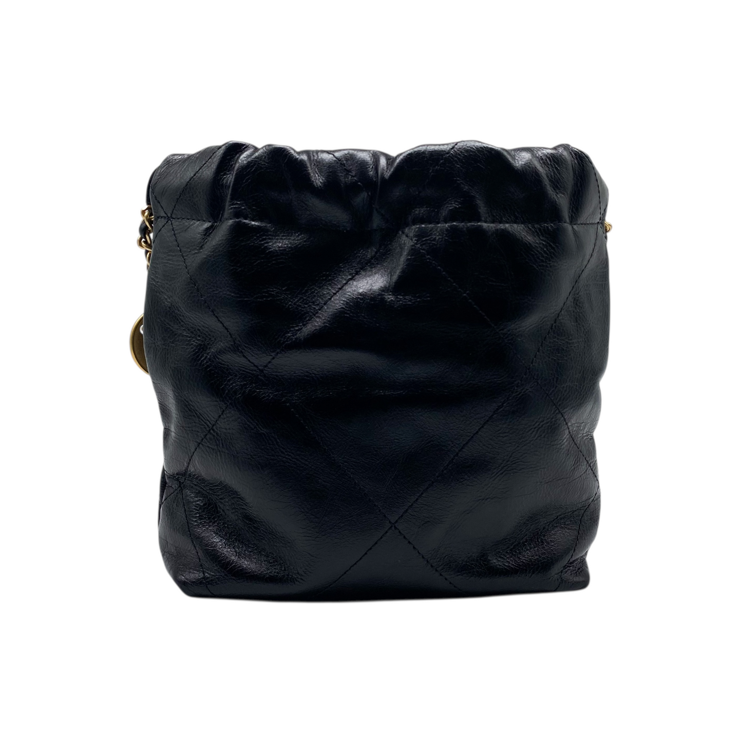 Chanel 22 Black Mini Pearls