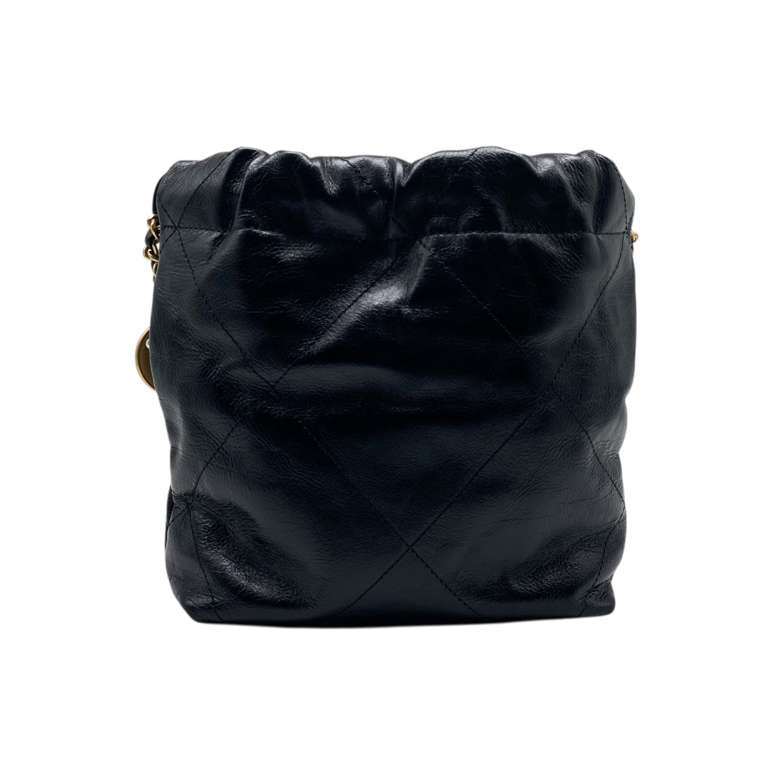 Chanel 22 Black Mini Pearls