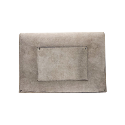 Casadei Grey Suede with Chain