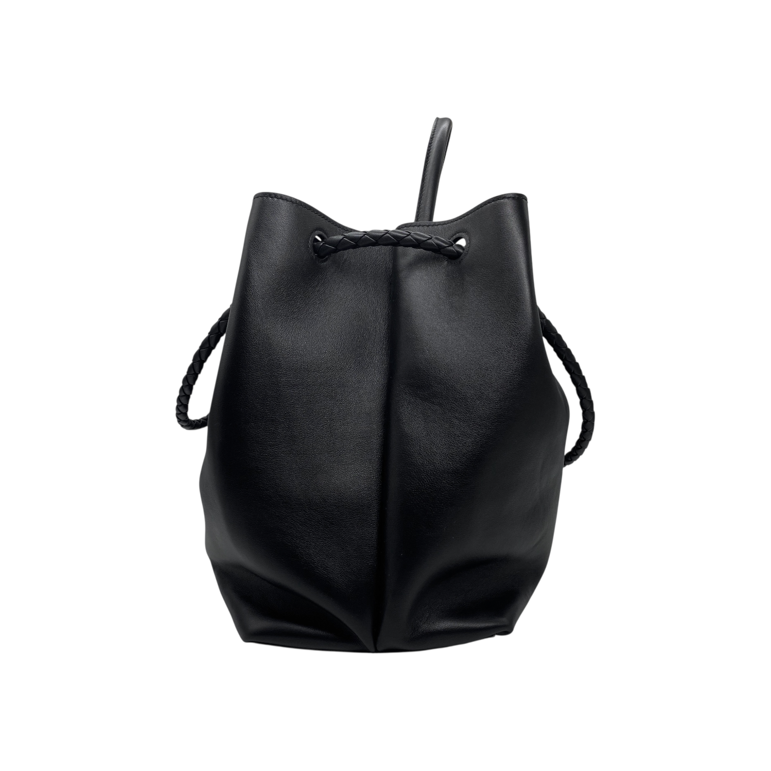 Bottega Veneta Black Andiamo Large Tote