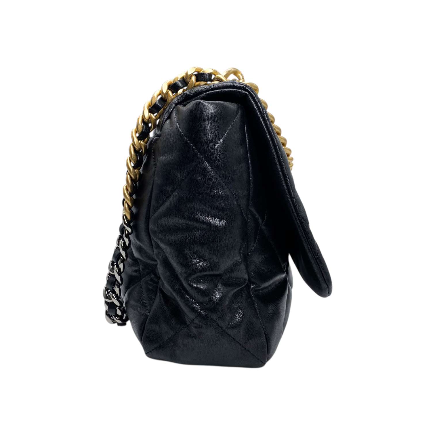 Chanel 19 Maxi Black