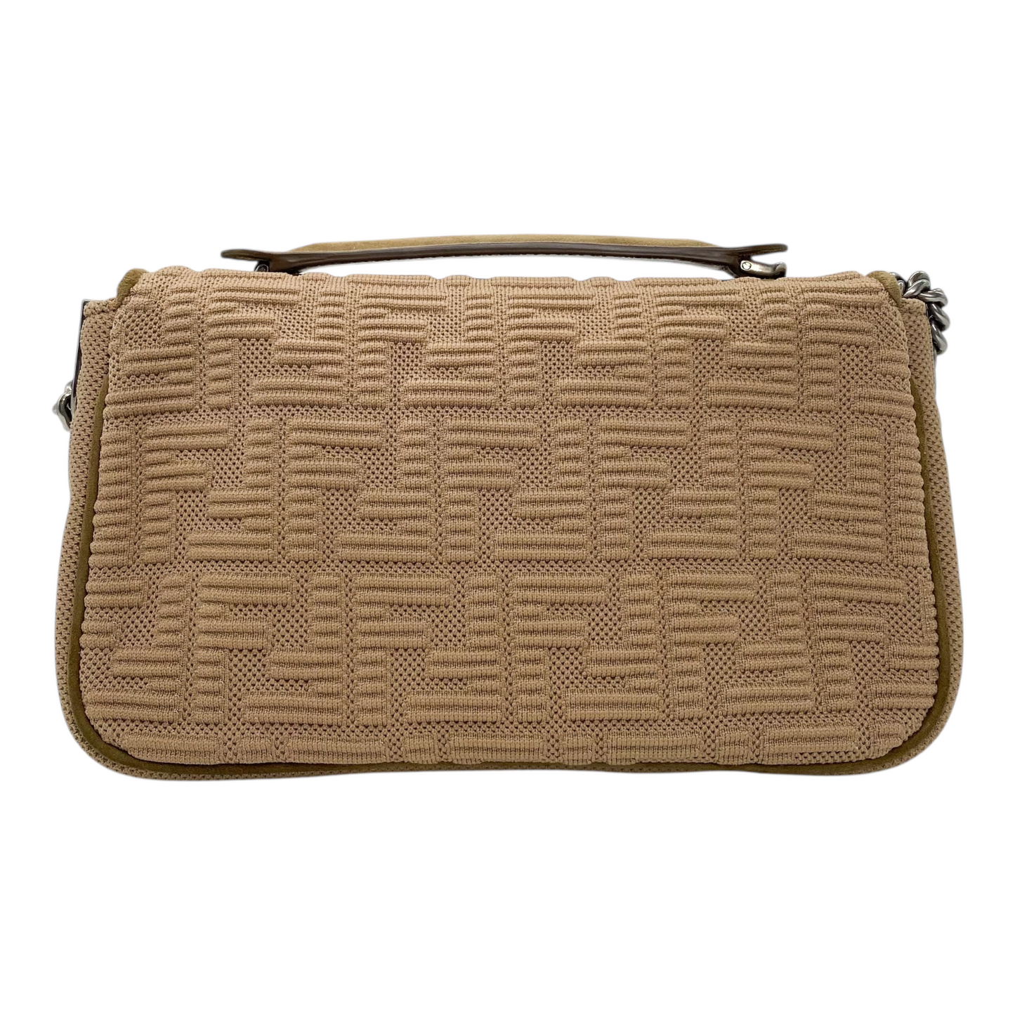 Fendi Taupe Texture Baguette
