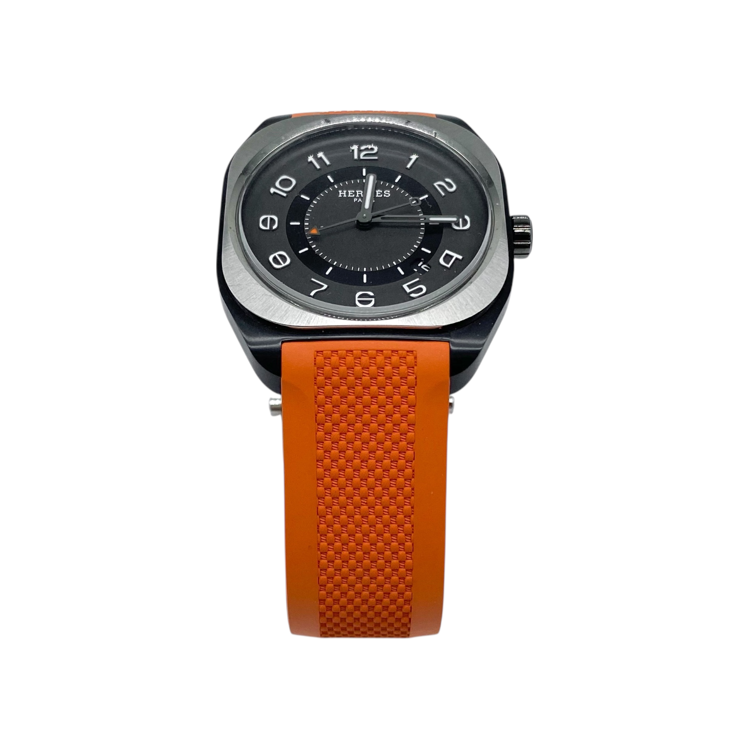 Hermes Titanium H08 42MM Orange