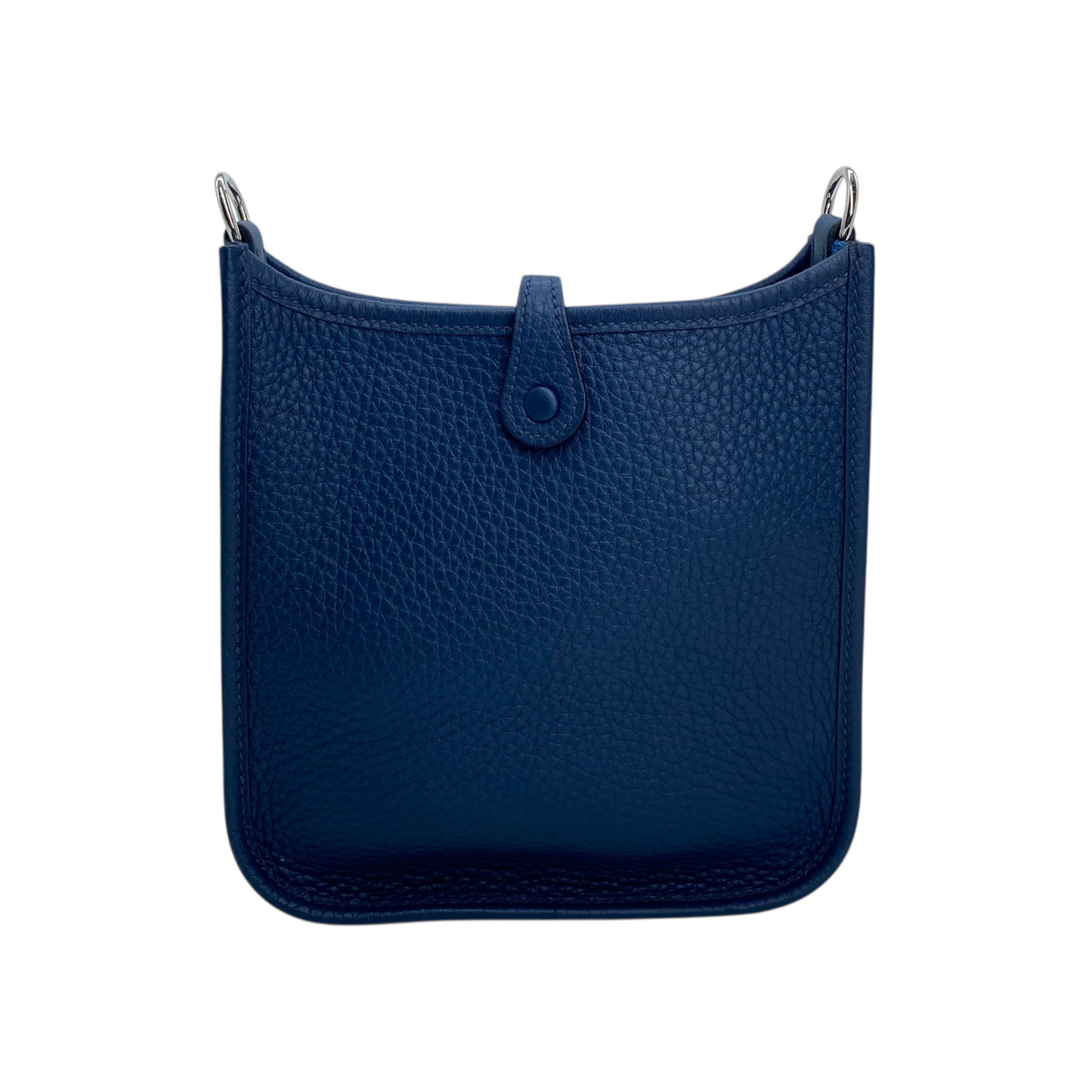 Hermes Evelyne TPM Bleu de Prusse Clemence Palladium Hardware